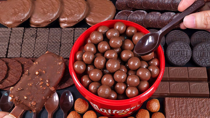 ปาร์ตีช็อกโกแลต นม Maltesers และอื่น ๆ ดูอย่างเดียวไม่มีเสียงบรรยาย