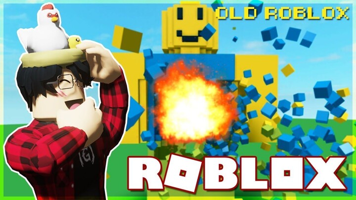 Old Roblox - Phá Hủy Mọi Thứ Và Thử Thách Sức Mạnh Của Máy Tính! (Destruction Simulator)