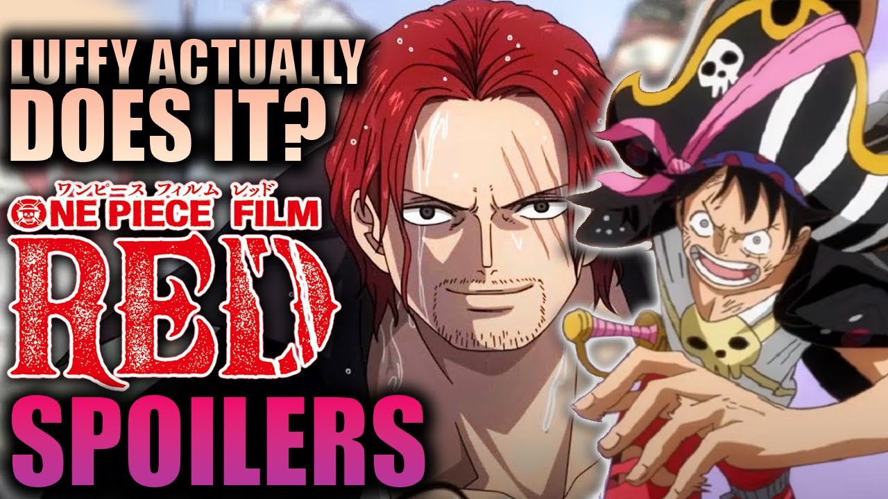Luffy Actually Did It One Piece Film Red Spoilers Bilibili