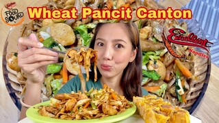 COOKBANG : Wheat Pancit Canton | HEALTHY NOODLES + Pork Siomai with Mushroom