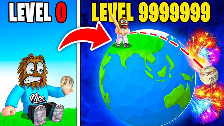 Getting The LONGEST Home Run In Roblox