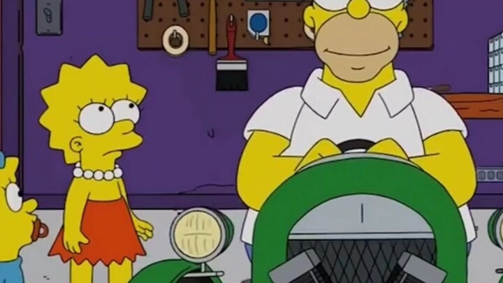 The Simpsons: Rohmer sells his car to make Marge happy, but ends up losing both the car and the mone