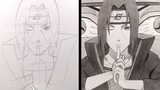 How to Draw Itachi Uchiha Amaterasu