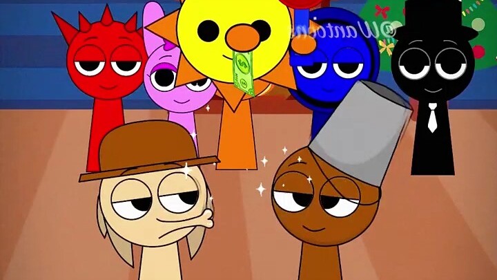 Children's animation two-dimensional rhythm box