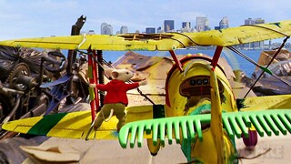 Fly over NYC in a junk plane | Stuart Little 2 | CLIP