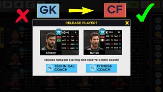 Cho THỦ MÔN chỉ số cao nhất game  làm TIỀN ĐẠO Dream League Soccer 2022