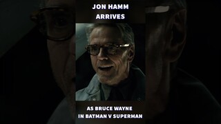 Jon Hamm Arrives As Bruce Wayne in Batman v Superman: Dawn of Justice