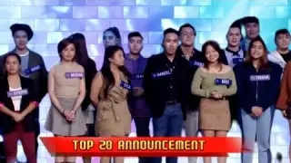 TOP 20 ANNOUNCEMENT | Filipino Edition