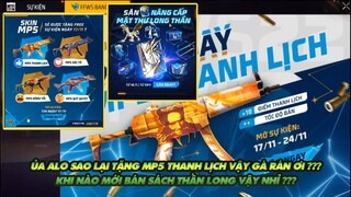 Free Fire | Ủa alo gà rán ơi sao lại tặng mp5 thanh lịch - Khi nào gà rán bán sách thần long???