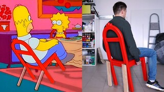 [DIY] Replika kursi goyang yang sempurna dari The Simpsons!