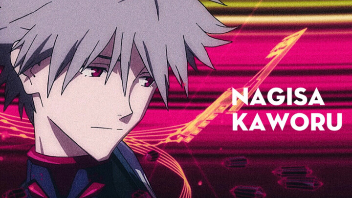 「Happy birthday to Kaworu.」Because you're here.
