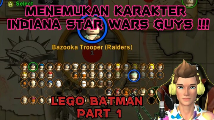 MENEMUKAN KARKTER STARS WARS INDIANA JONE GUYS | LEGO CITY |