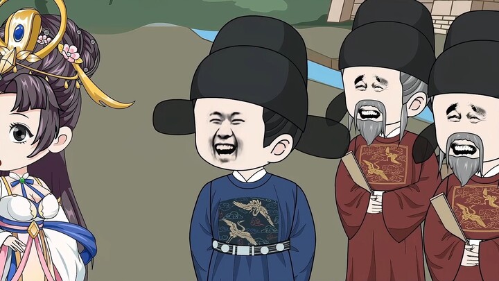 Trong tập thứ mười tám của "Dream of Awakening Dynasty", chú chó núi và chú tôm nhận ra nhau, và vua