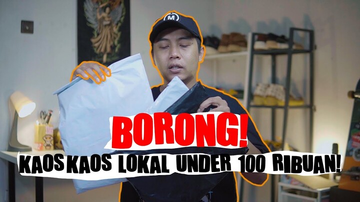 BORONG! Kaos-Kaos Lokal di Bawah 100 Ribuan! Penasaran Kualitasnya!