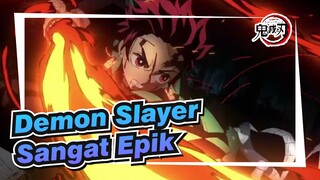 Demon Slayer|【Epik/Ketukan Singkron】Sangat Epik！Membentuk pedang api dengan bentuk air