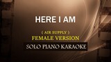 HERE I AM ( FEMALE VERSION ) ( AIR SUPPLY ) COVER_CY