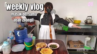 cooking with maid abah zhongli (bukan tutorial memasak) vlog.exe part1