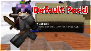 Using the Default Texture Pack! | Hypixel Bedwars