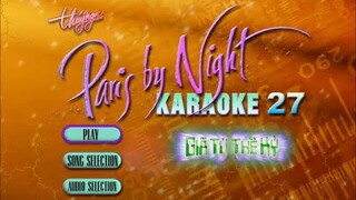 PARIS BY NIGHT Karaoke 27: DVD Menu Walkthrough