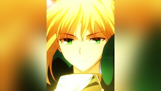 Saber anime animeedit fatestaynight saber fyp fypシ weeb