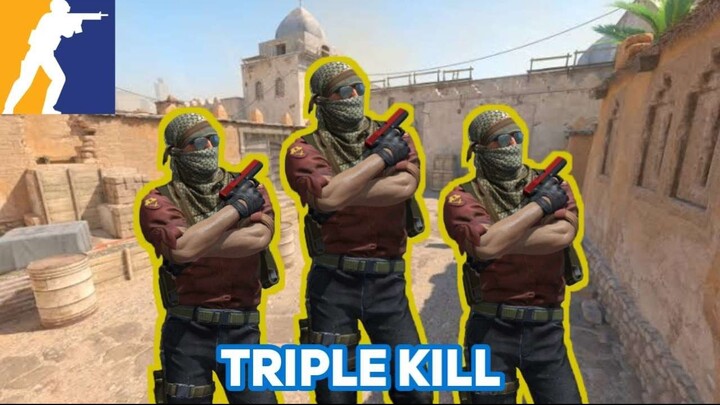 Mendapatkan Triple Kill - Momen Counter Strike 2 #2