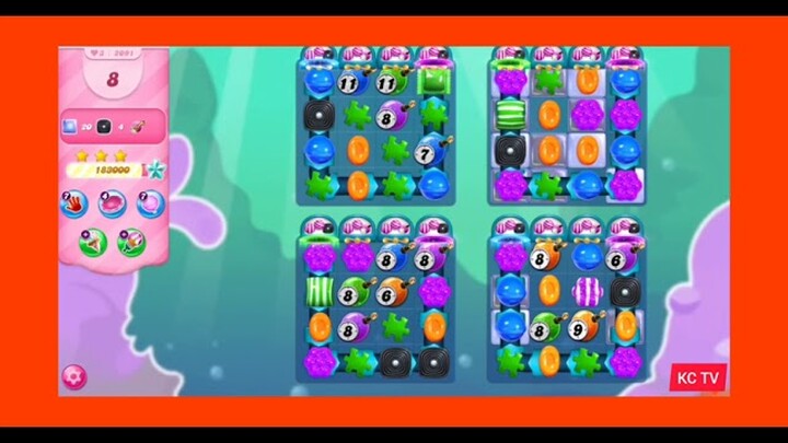 CANDY CRUSH SAGA LEVEL 2091 NEW VERSION NO BOOSTER