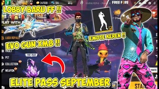 INFO KULGAR❗EVO GUN XM8, LOBBY FF BARU, ELITE PASS S40 DAN EMOTE BARU - FREE FIRE