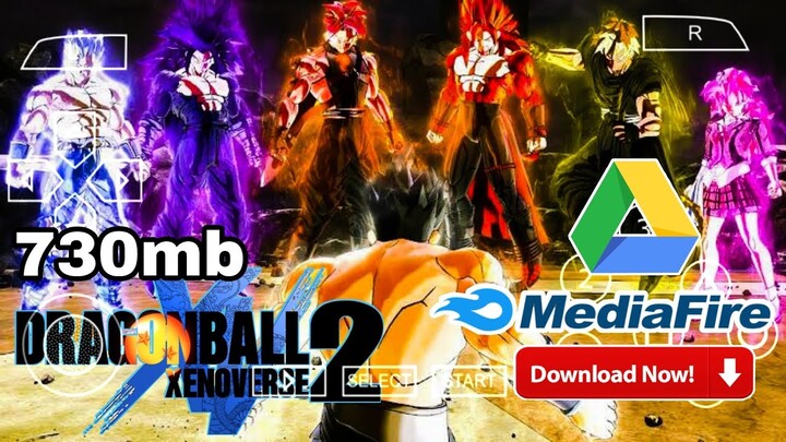 HOW TO DOWNLOAD XENOVERSE 2 PPSSPP | XENOVERSE 2 MOD [730mb]