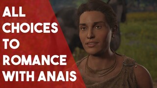 AC Odyssey All Choices To Romance With Anais - A Night In Tegea