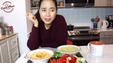 THỰC ĐƠN GIẢM CÂN EAT CLEAN - LÀM 2 MÓN ĂN VẶT, TÁM CHUYỆN ĂN CHAY