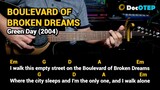 Boulevard Of Broken Dreams - Green Day (Guitar Chords Tutorial with Lyrics)