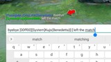 "LEFT THE MATCH" TYPE PRANK! (UMIYAK SI VEXANA HAHAHAHA)