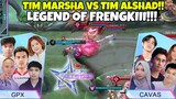 TIM MARSHA VS TIM ALSHAD MATCH 1 !! MARSHAA THE LEGEND OF FRENGKIII!!!