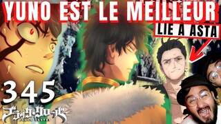 BLACK CLOVER 345 ☘️ LA 5ÈME ÉPÉE D'ASTA BIENTÔT !? YUNO LE VRAI HÉROS ? - REVIEW MANGA