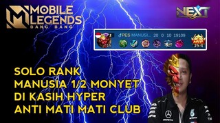 SOLO RANK MANUSIA 1/2 MONYET DAN TUTORIAL ROTASI SUN HYPERCARRY