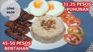 LONGSILOG  WITH EARNINGS |  SECRET TO MAKE SWEET GARLIC LONGGANISA | NEGOSYO RECIPE  NEGOSYONG PATOK