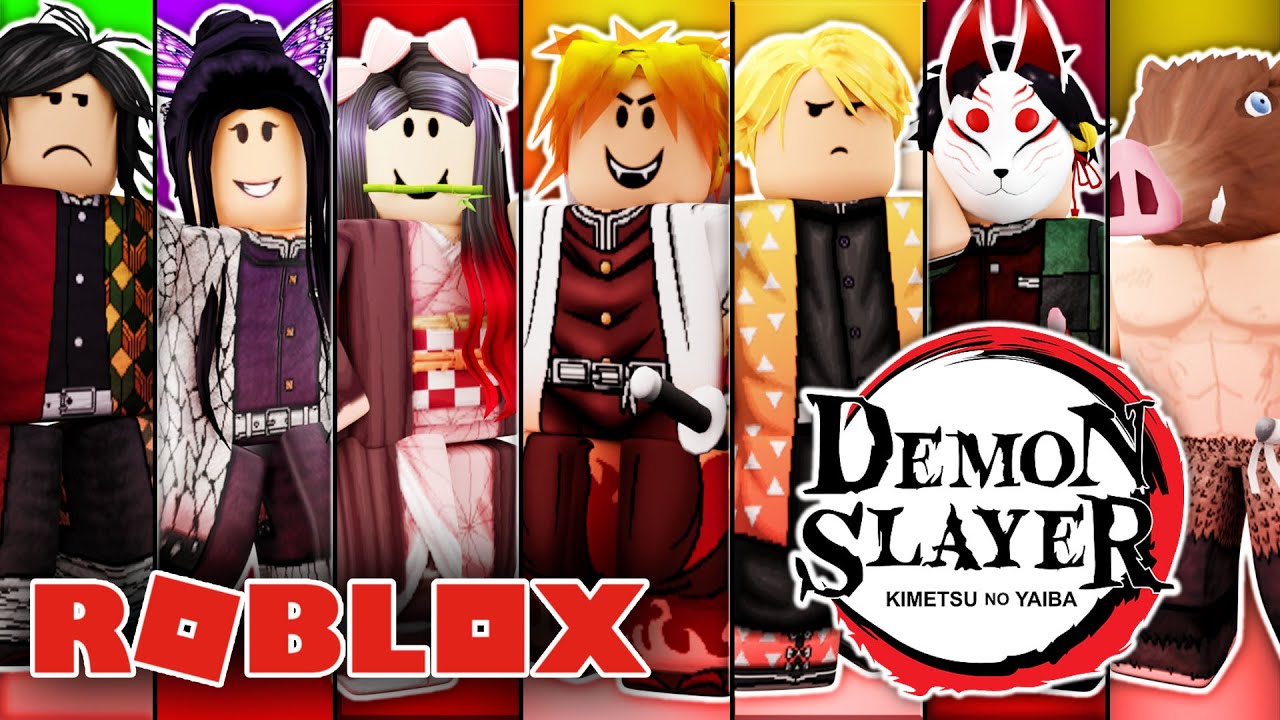 Top 99 demon slayer avatar roblox đang gây bão trên mạng