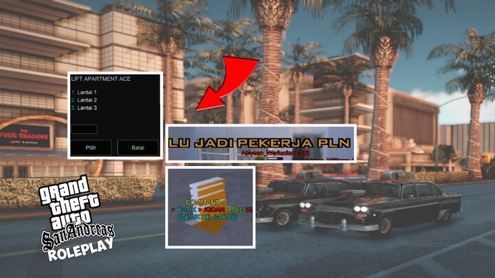 SERVER SAMP ANDROID FITUR MELIMPAH DAN RAME ?! ADA LIFT NYA !! GTA SAMP ANDROID ROLEPLAY INDONESIA