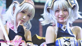 2 cute cute girls cosplay princess link sister method 26th Guangzhou Firefly Comic Exhibition d2-1