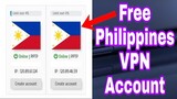 VPN Account Philippines - Good For Sun Promo | 100% Working