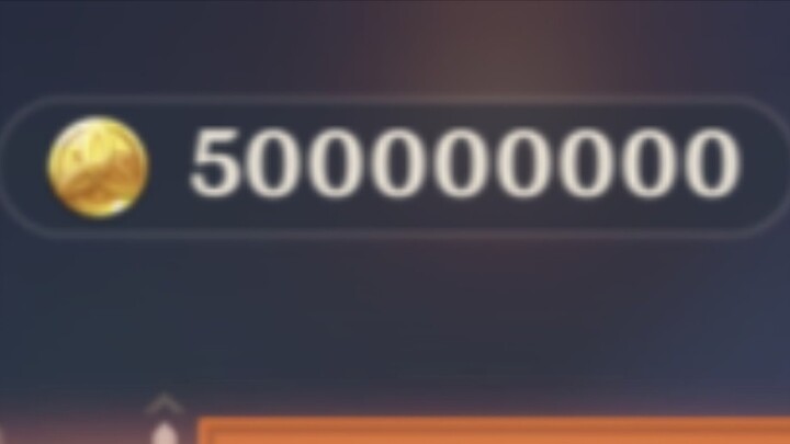 500 triệu Mora (Tác động Genshin)