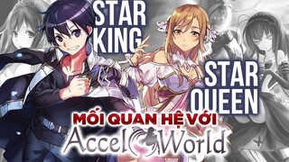 Sword Art Online:Star King(Kirito), Star Queen(Asuna) Giả Thuyết Mối Liên Hệ Giữa SAO Và Accel World