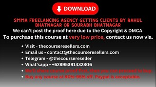 SMMA Freelancing Agency Getting Clients by Rahul Bhatnagar or Sourabh Bhatnagar