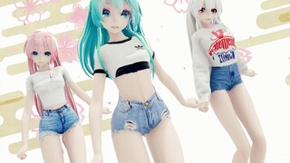 [Hoạt hình] Nhóm nhạc nữ của V Hatsune, Haku, Luka và MMook JJi BBa