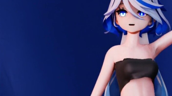 [Genshin Impact MMD] [Solusi kain] bilang begitu