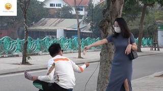 (P10) Troll Ghế Tàng Hình #Prank