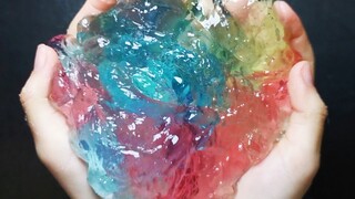 [DIY|Slime] Nghịch Slime hoa quả và DIY|Slime nước sắc màu