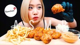 ASMR กินไก่ทอดเกาหลี บอนชอน | ASMR KOREAN FRIED CHICKEN! BONCHON! DELICIOUS! | MUKBANG | FAHASMR