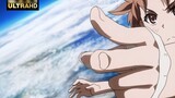 4K 60 frames Misaka Mikoto saves her sisters extreme picture quality challenge