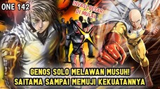 PENGHIANAT MUNCUL! SAITAMA DAN GENOS MELAWAN 1000 PASUKAN METAL KNIGHT YANG... | MANGA ONE 142